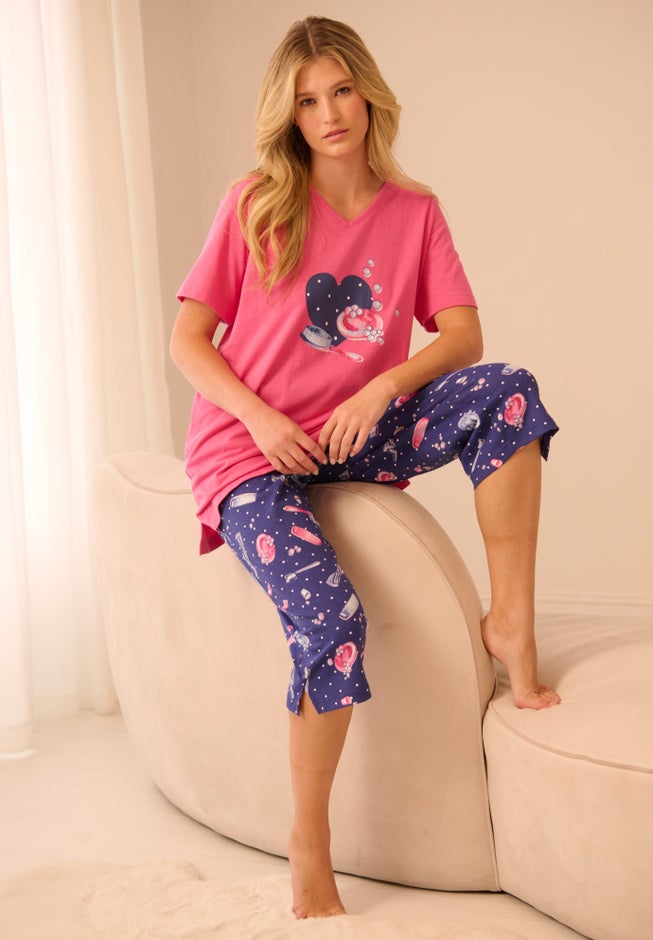 2-Piece Capri PJ Set image number 4