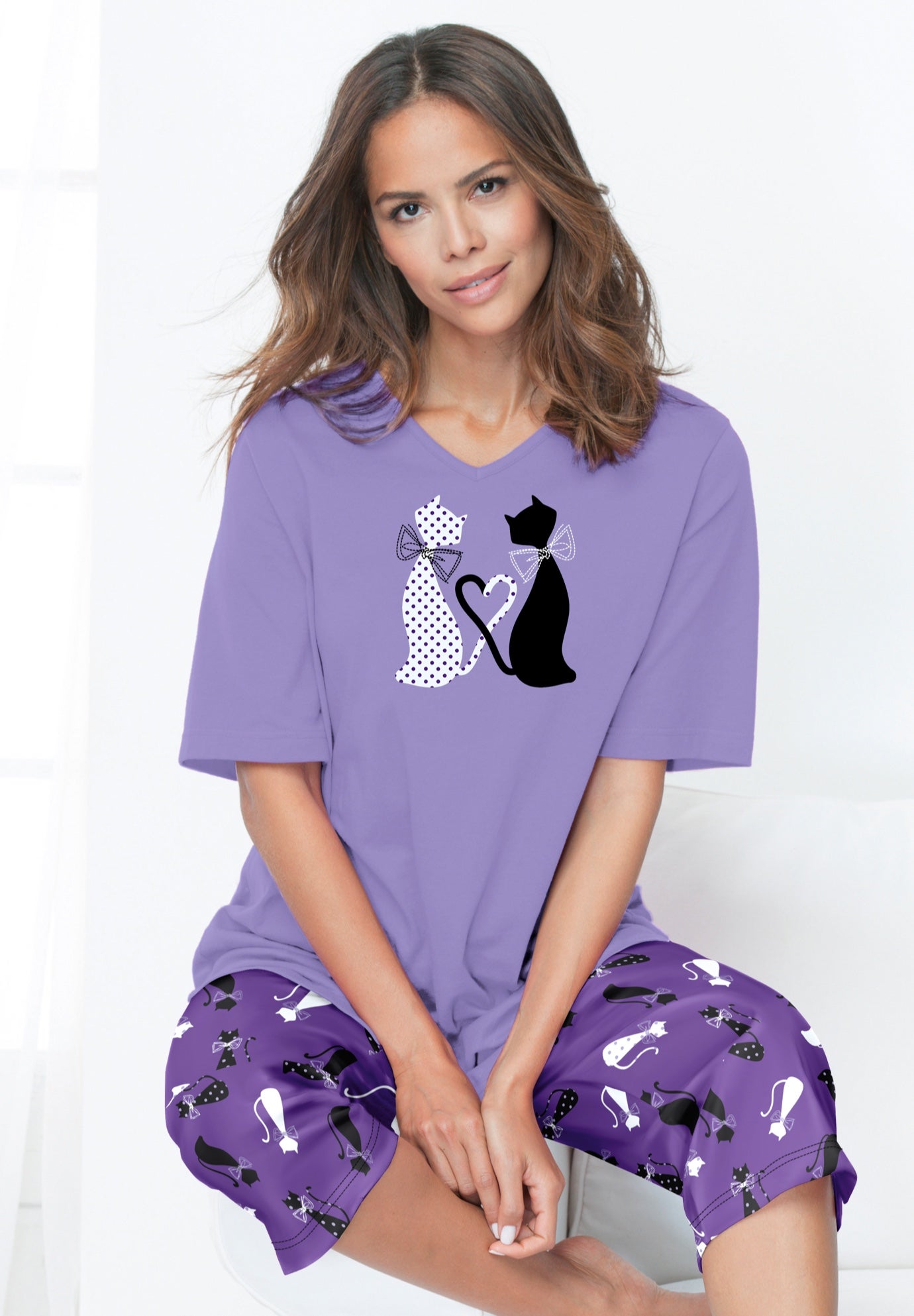 2-Piece Capri PJ Set image number 0