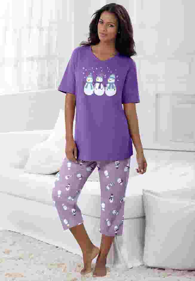 2-Piece Capri PJ Set image number 0