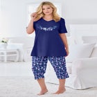 2-Piece Capri PJ Set image number null