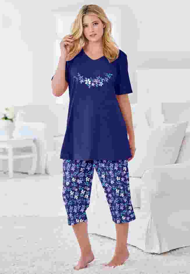 2-Piece Capri PJ Set image number 0
