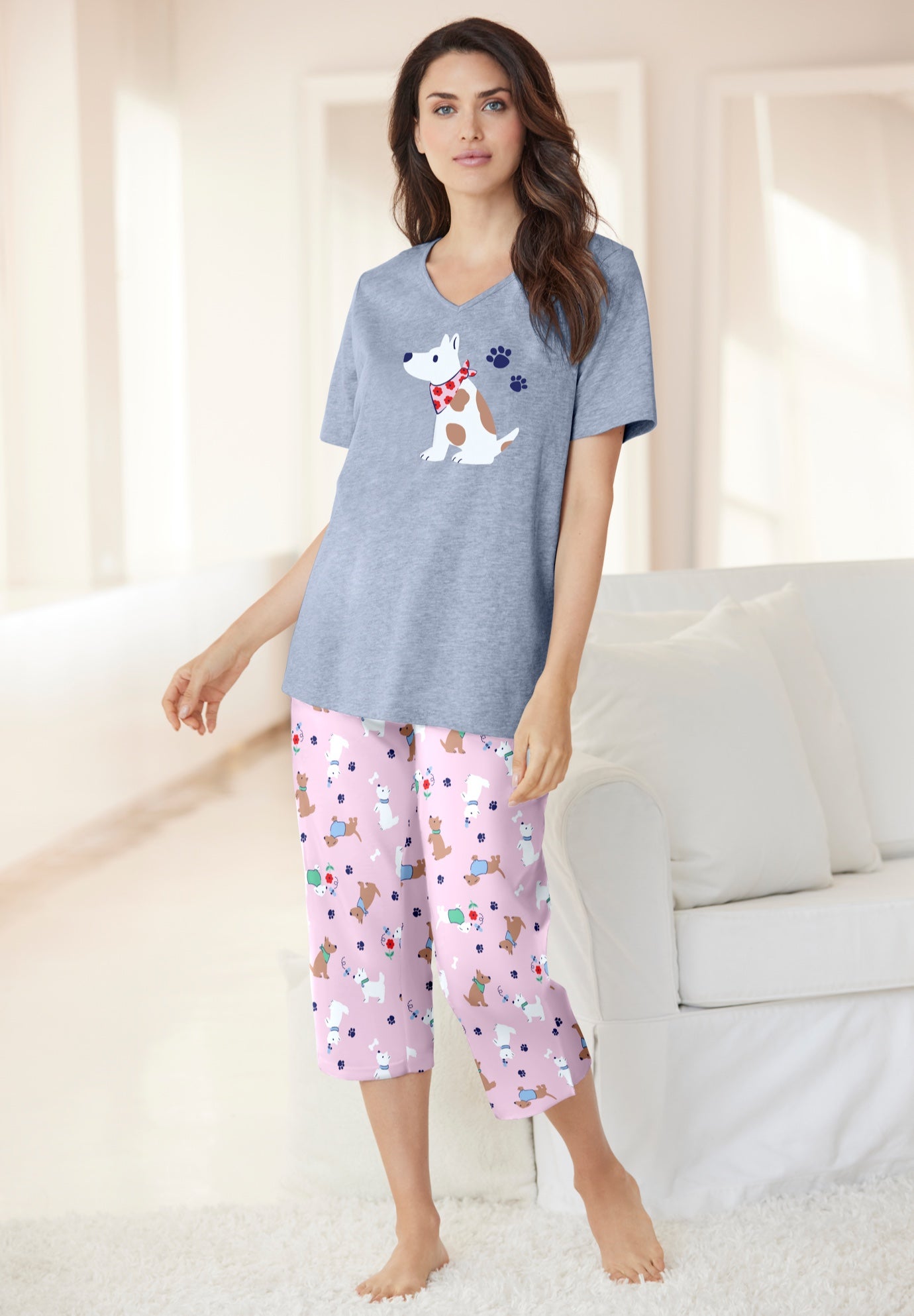 2-Piece Capri PJ Set image number 0