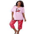 2-Piece Capri PJ Set image number null
