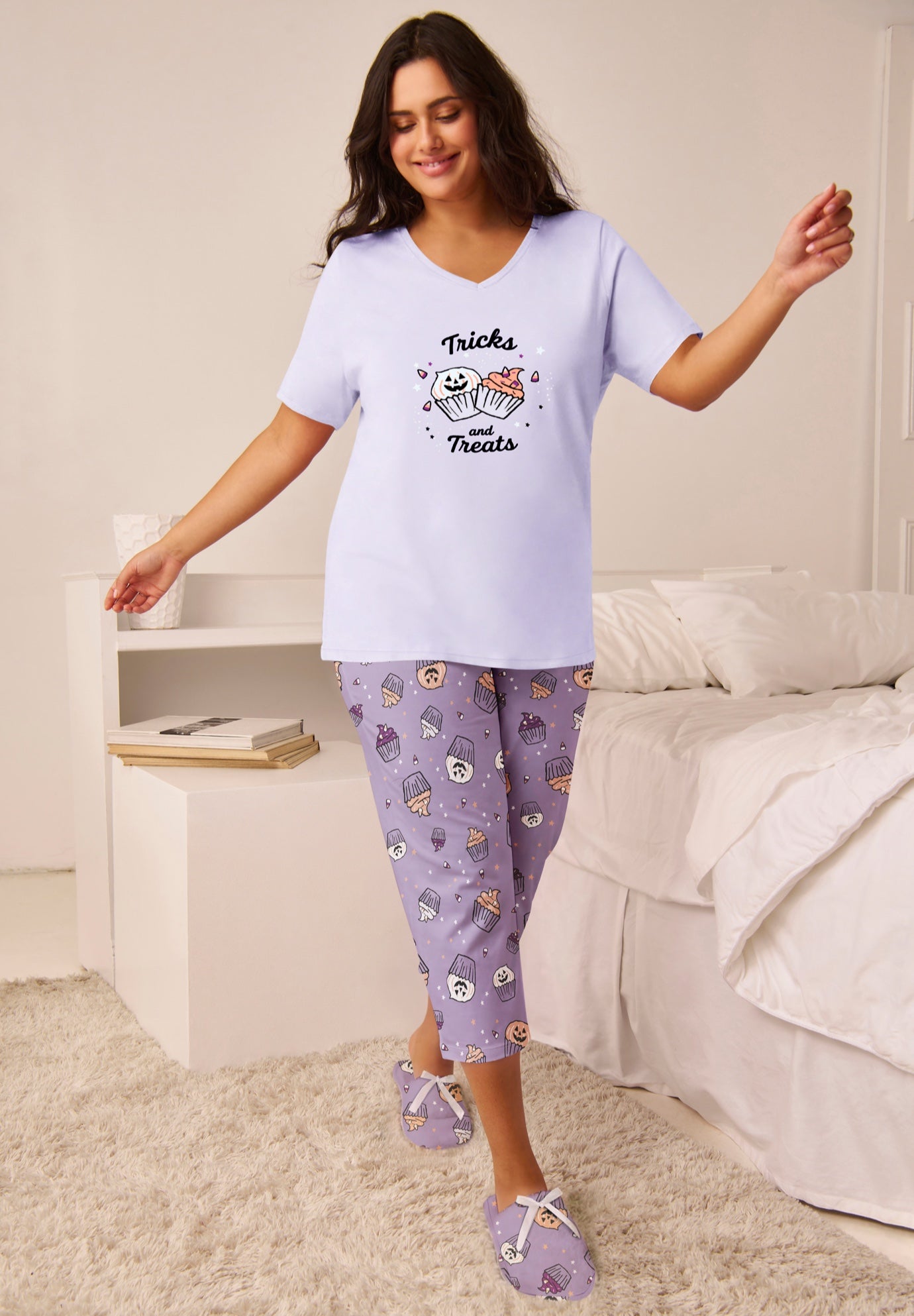 2-Piece Capri Cotton PJ Set image number 0