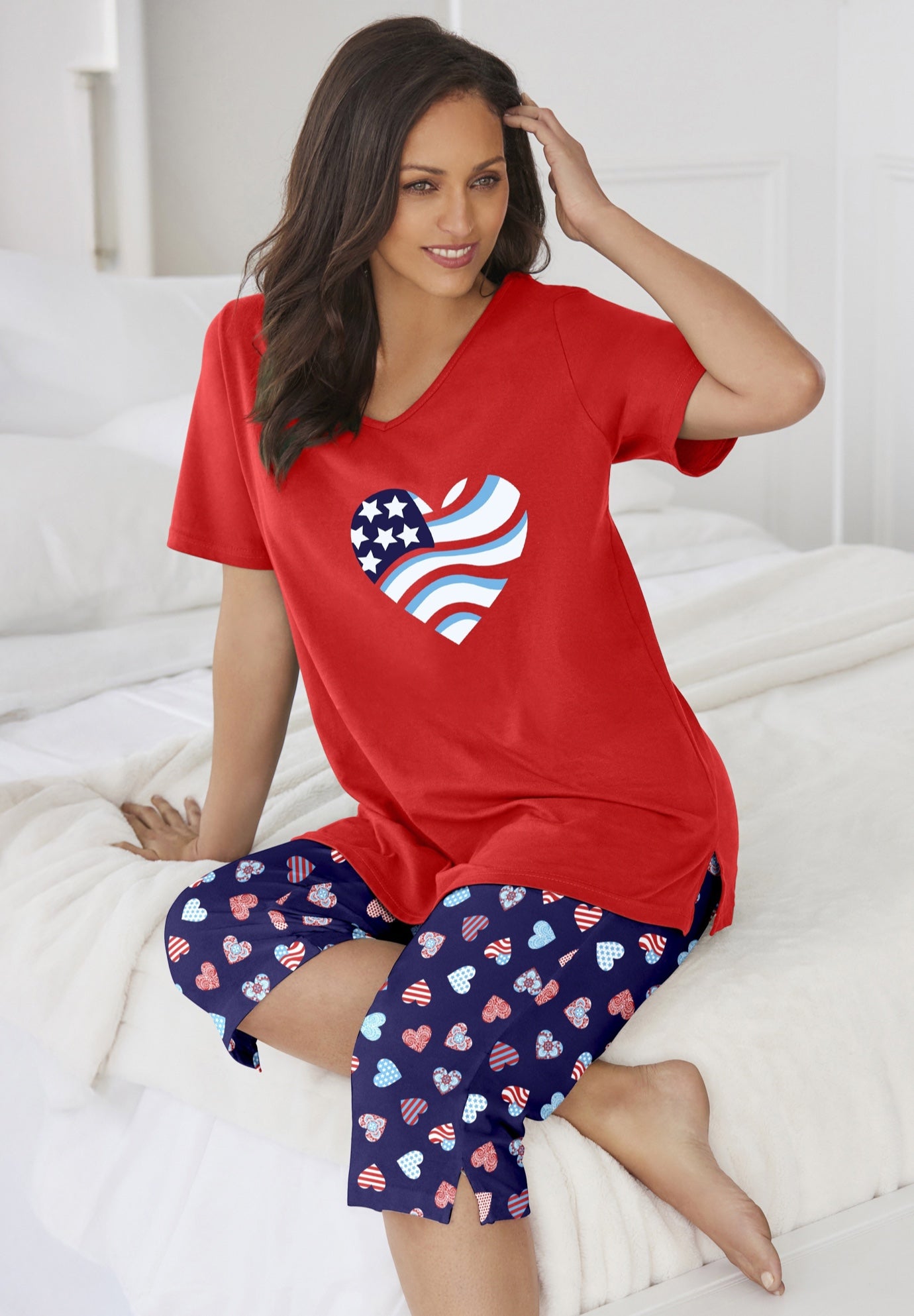 2-Piece Capri PJ Set image number 0