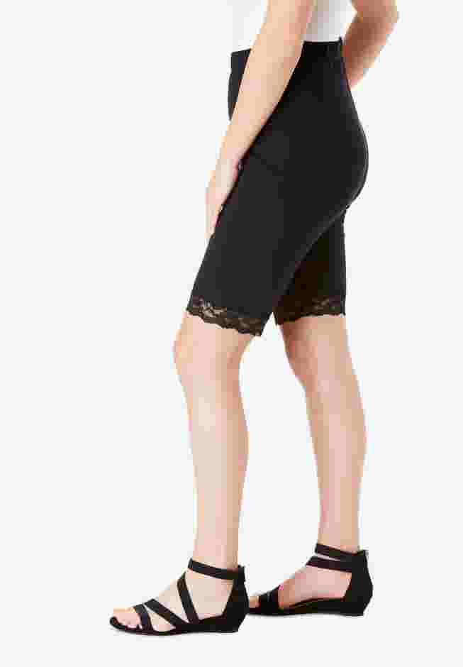 Essential Stretch Lace-Trim Short image number 3