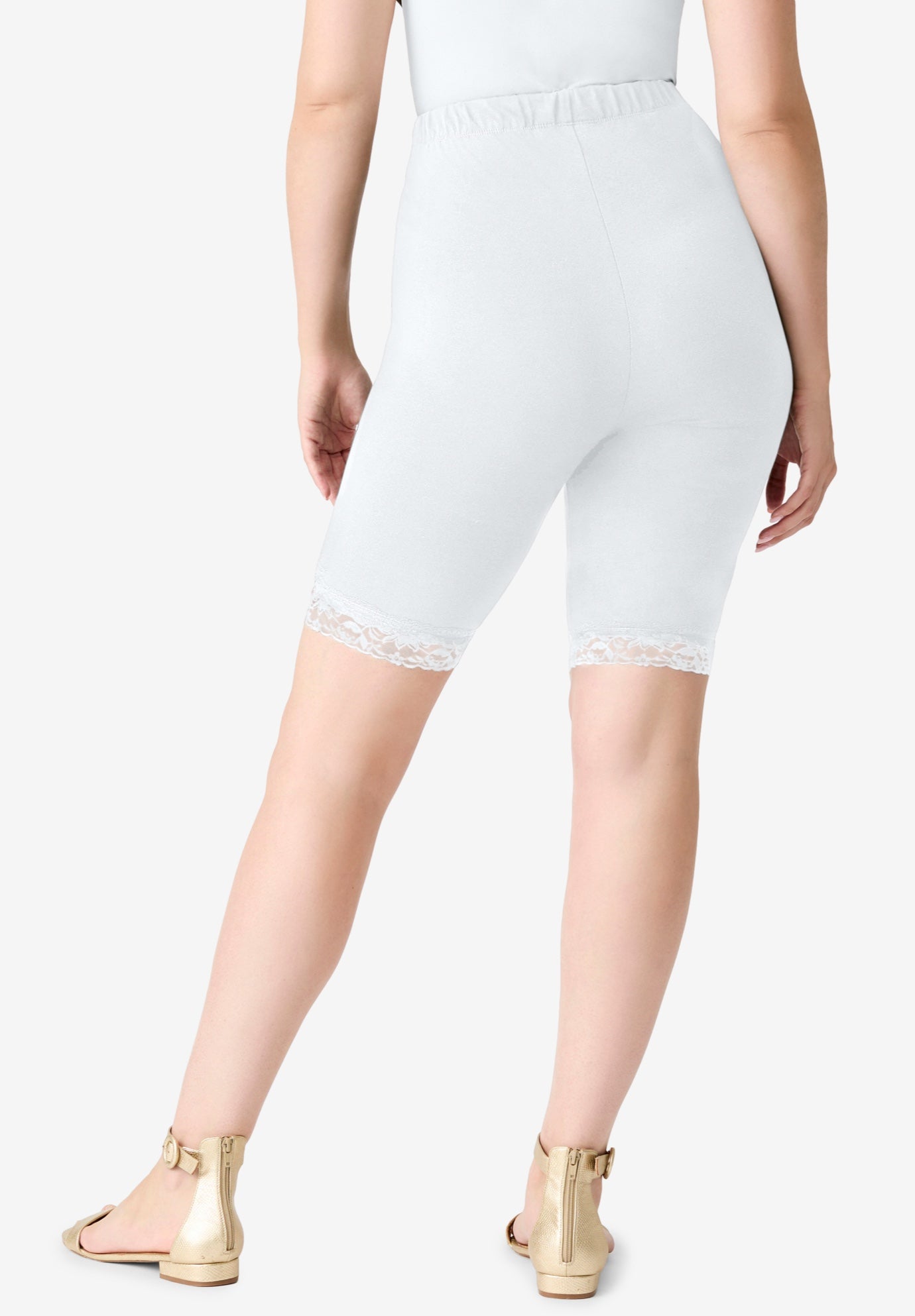 Essential Stretch Lace-Trim Short image number 1