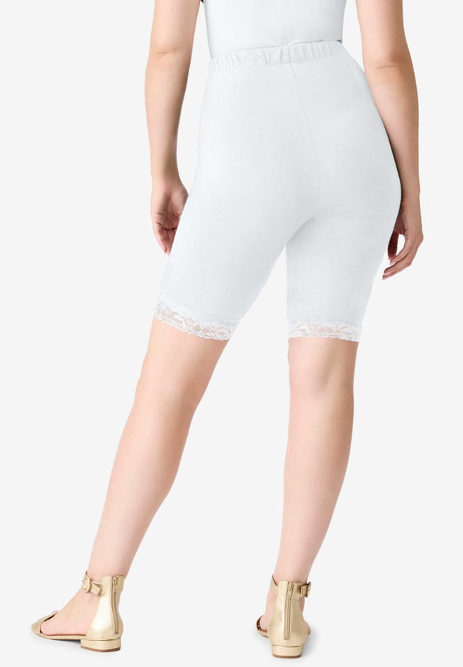 Essential Stretch Lace-Trim Short image number 1