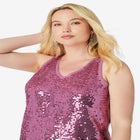 Sequin-Embellished Tank Top image number 3