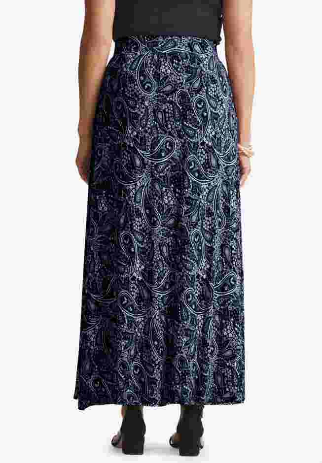 Everyday Stretch Knit Maxi Skirt image number 2