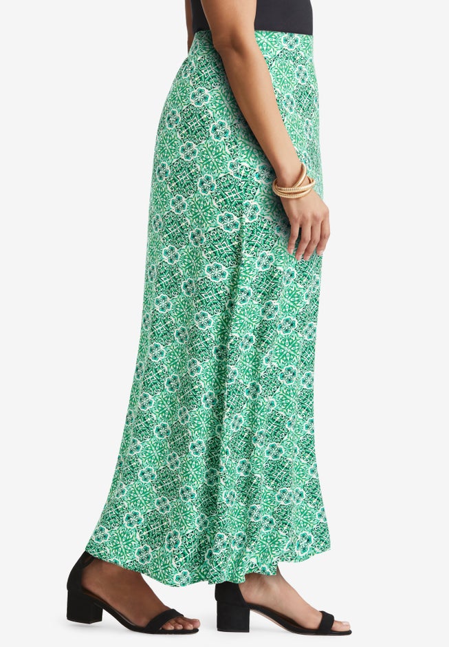 Everyday Stretch Knit Maxi Skirt image number 1