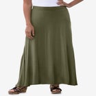 Everyday Stretch Knit Maxi Skirt image number null