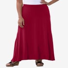 Everyday Stretch Knit Maxi Skirt image number null