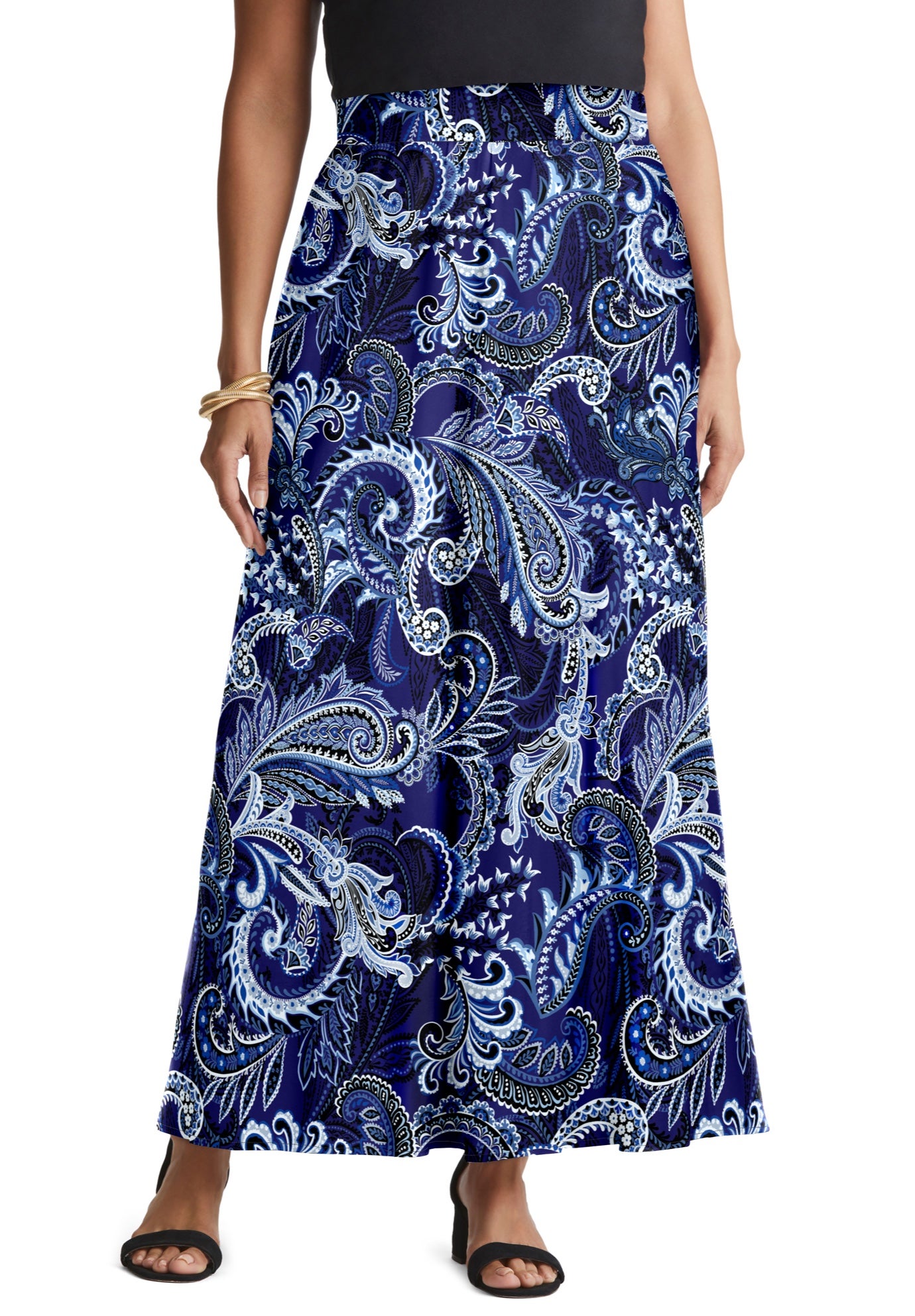 Everyday Stretch Knit Maxi Skirt image number 0