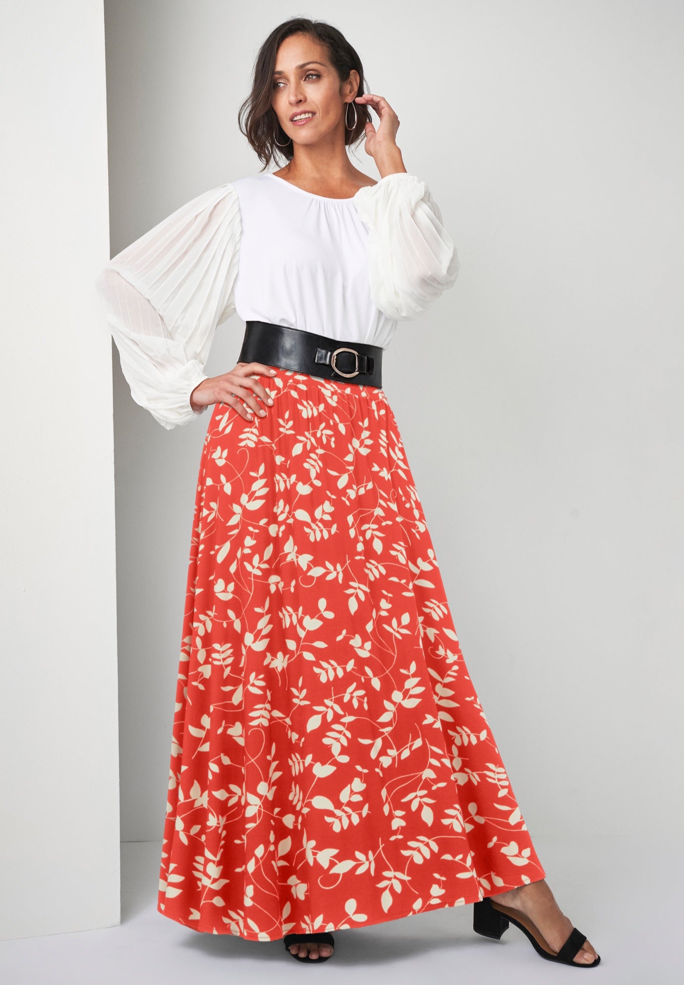 Everyday Stretch Knit Maxi Skirt image number 0