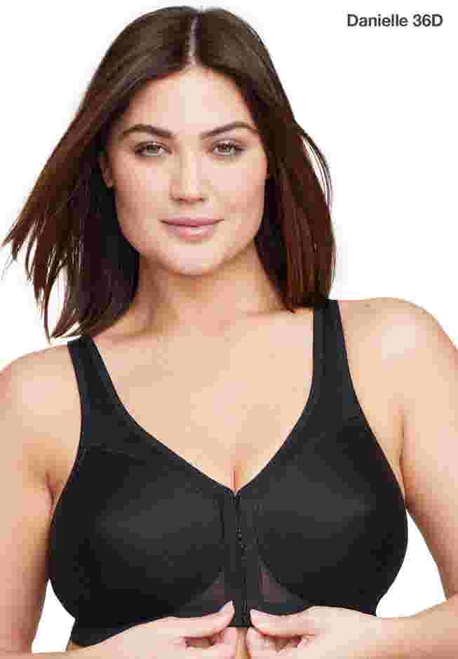 Glamorise® Magic Lift® Front-Close Posture Wireless Bra 1265 image number 8