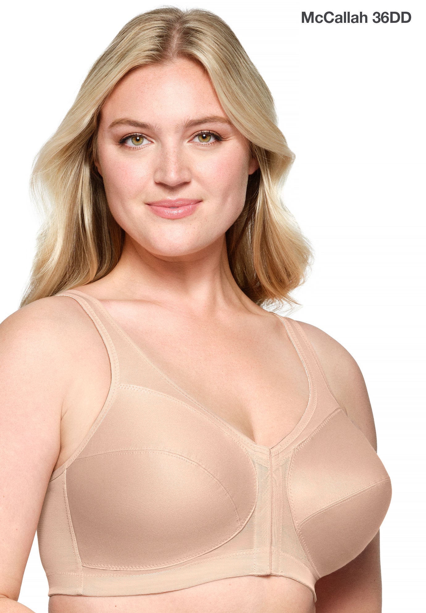 Glamorise® Magic Lift® Front-Close Posture Wireless Bra 1265 image number 7