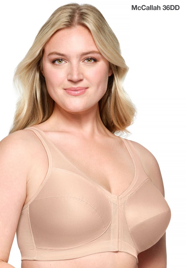 Glamorise® Magic Lift® Front-Close Posture Wireless Bra 1265 image number 7