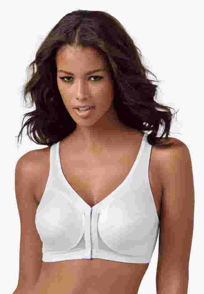 Glamorise® Magic Lift® Front-Close Posture Wireless Bra 1265 image number 5