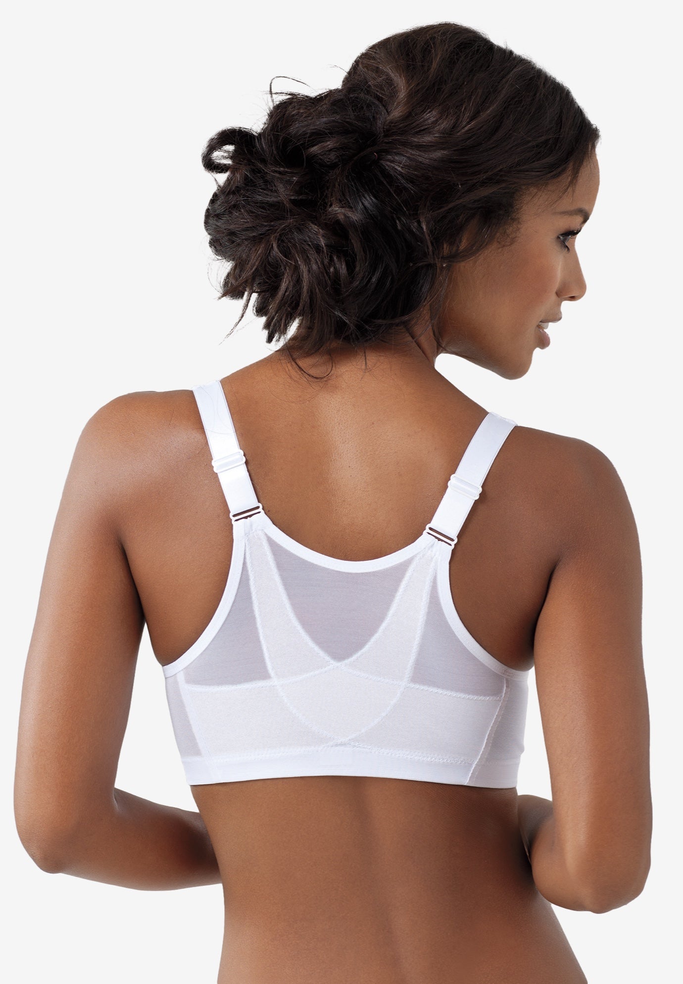 Glamorise® Magic Lift® Front-Close Posture Wireless Bra 1265 image number 6