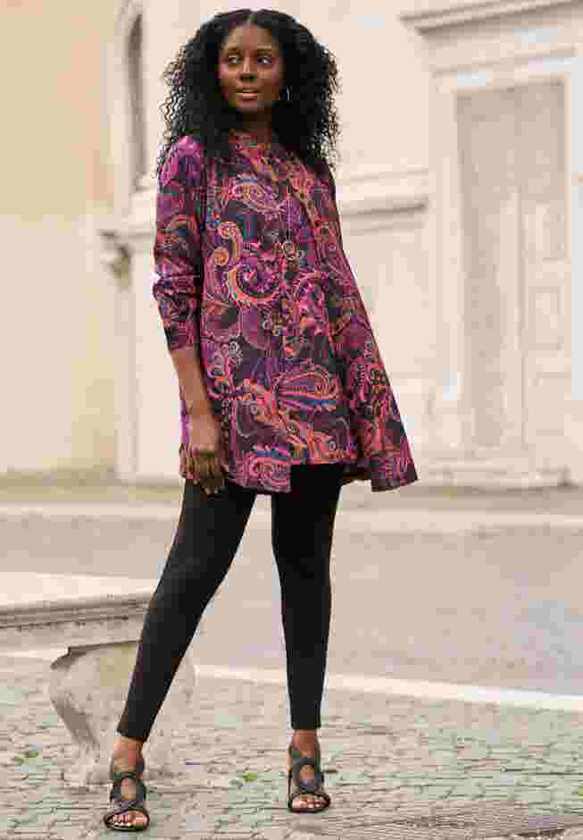 Georgette Button Front Tunic image number 0