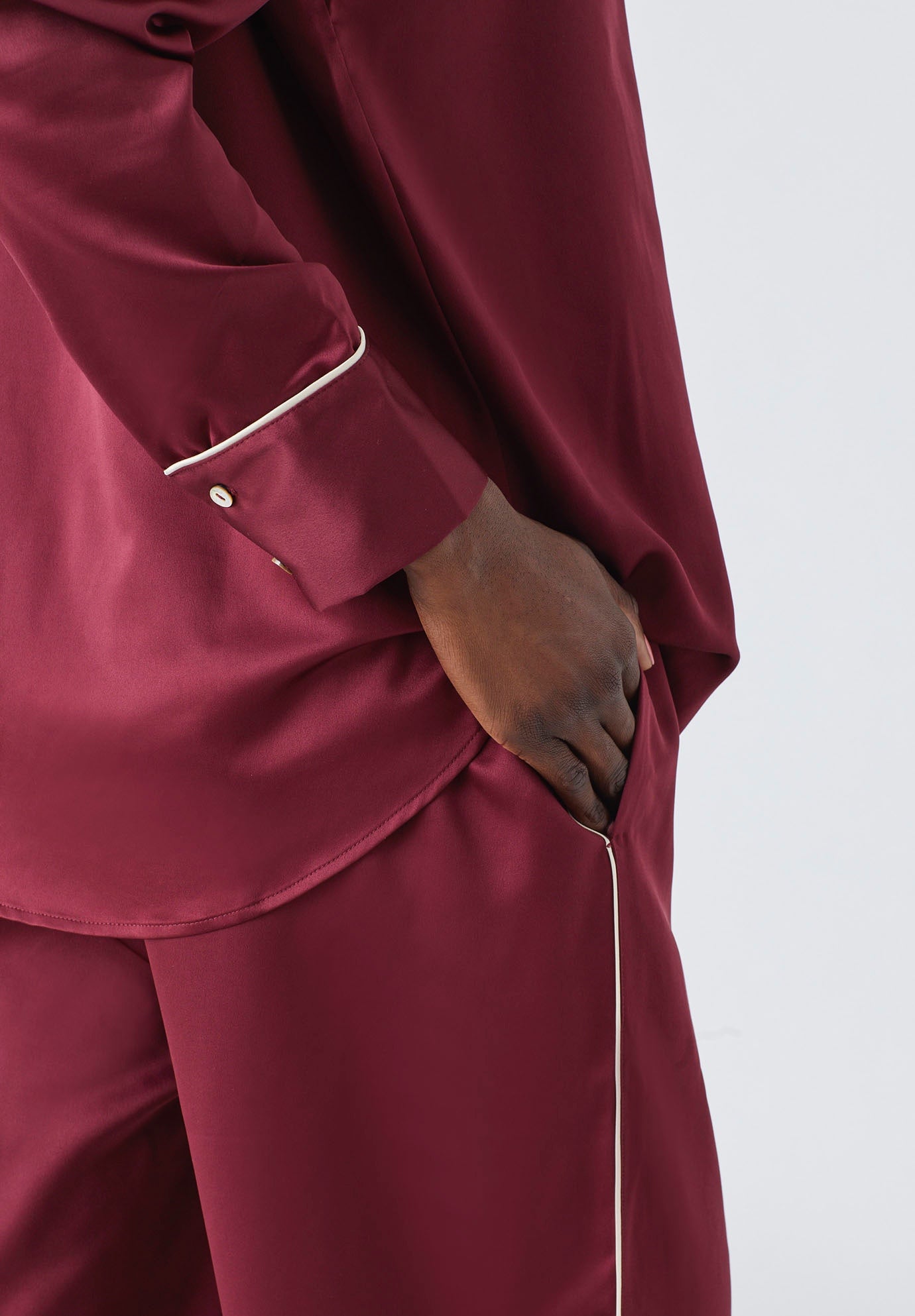 The Pajama Set - Recycled Satin image number 3