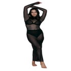 The Mockneck Dress - Mesh image number null