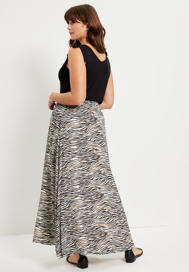 Georgette Ankle Skirt image number 1