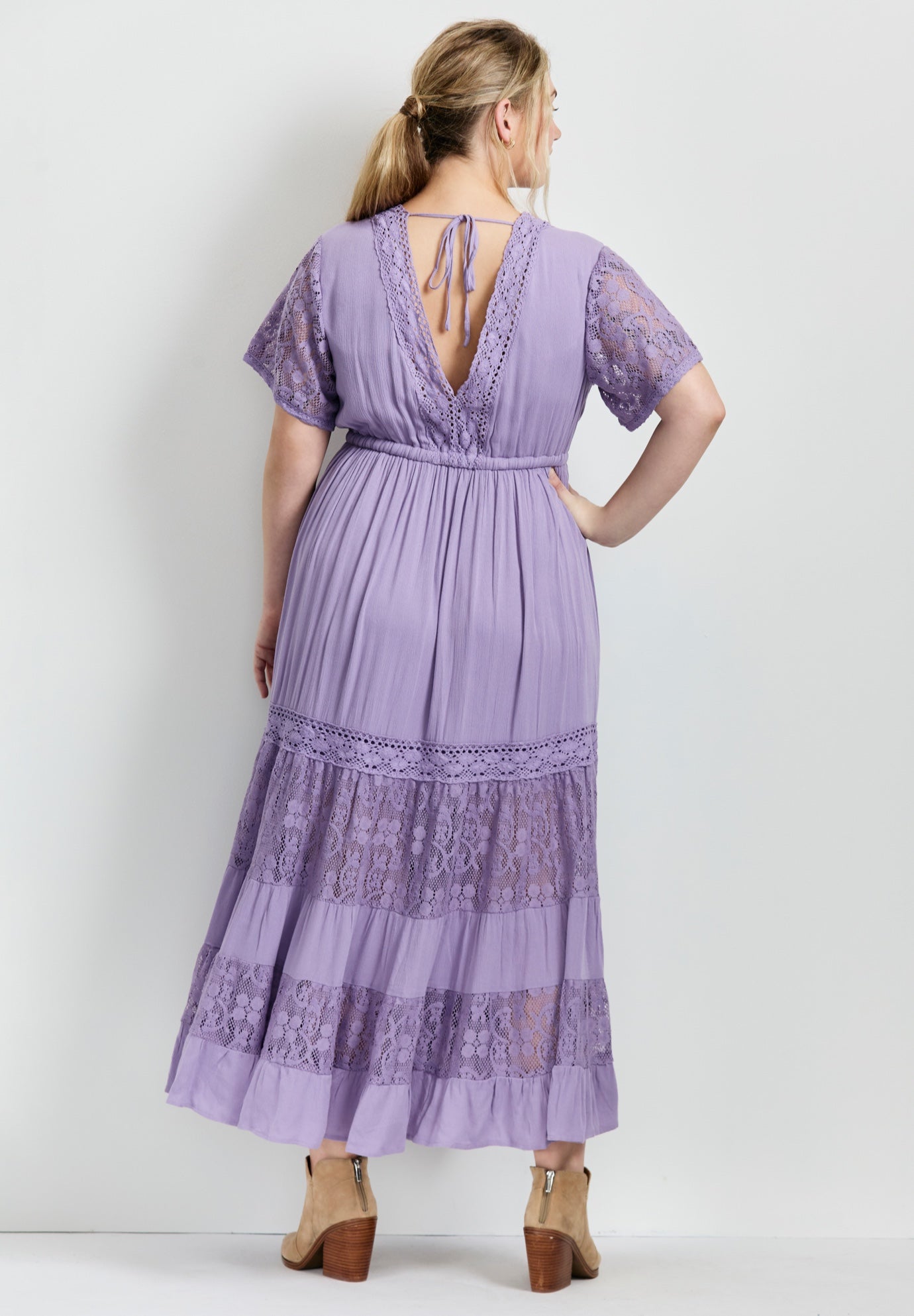 Raven Lace Maxi Dress image number 1