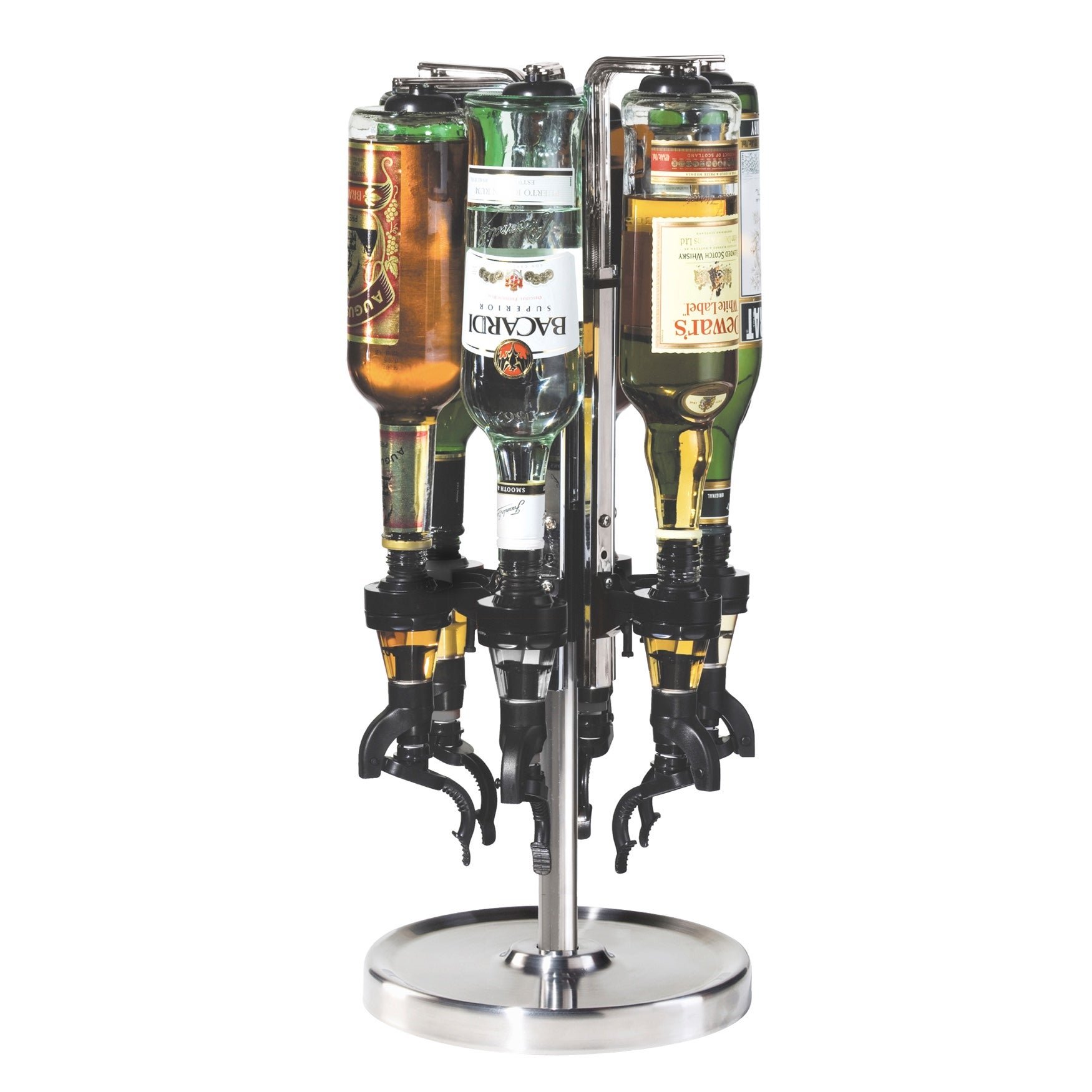 6-Bottle Rotating Liquor Dispenser image number 0