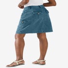Perfect Denim Skort image number null