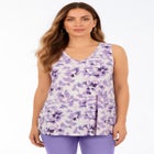 Plus Size Cotton Ultimate Swing Tank Top image number null