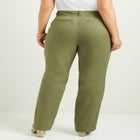 Straight-Leg Pleated Trousers image number null