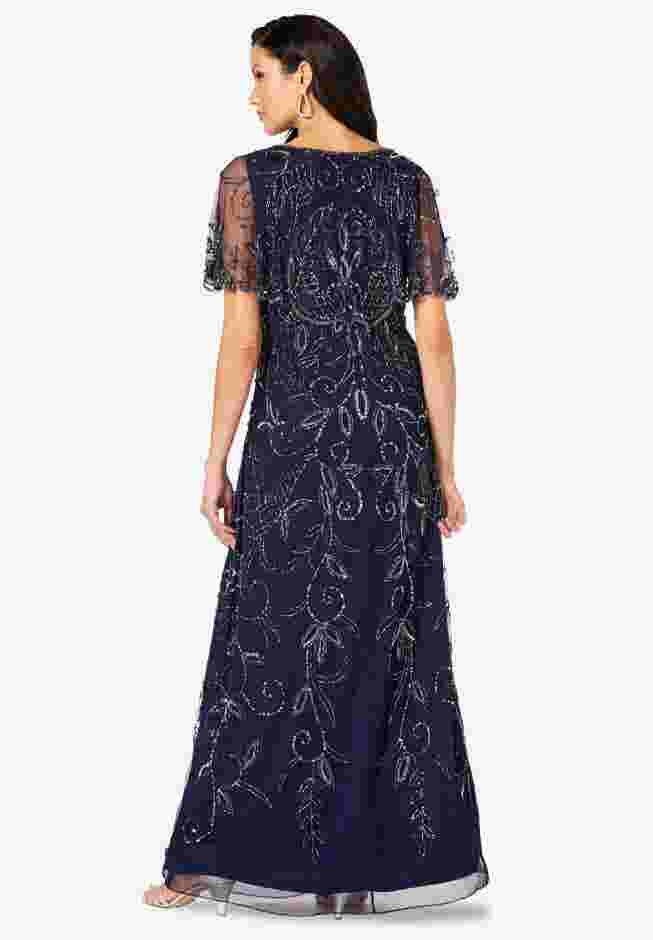 Beaded Glam Maxi Dress image number 1
