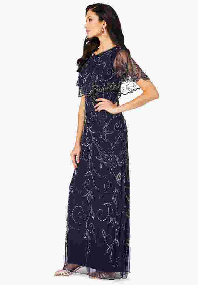 Beaded Glam Maxi Dress image number 2