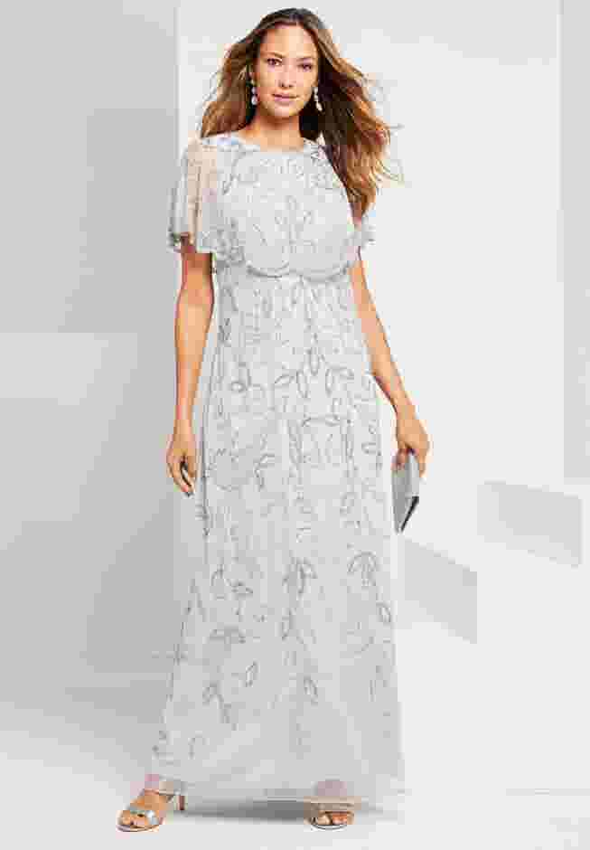 Beaded Glam Maxi Dress image number 0