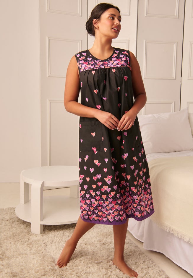 Sleeveless Print Lounger image number 5