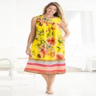 Sleeveless Print Lounger image number null