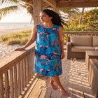 Sleeveless Print Lounger image number null