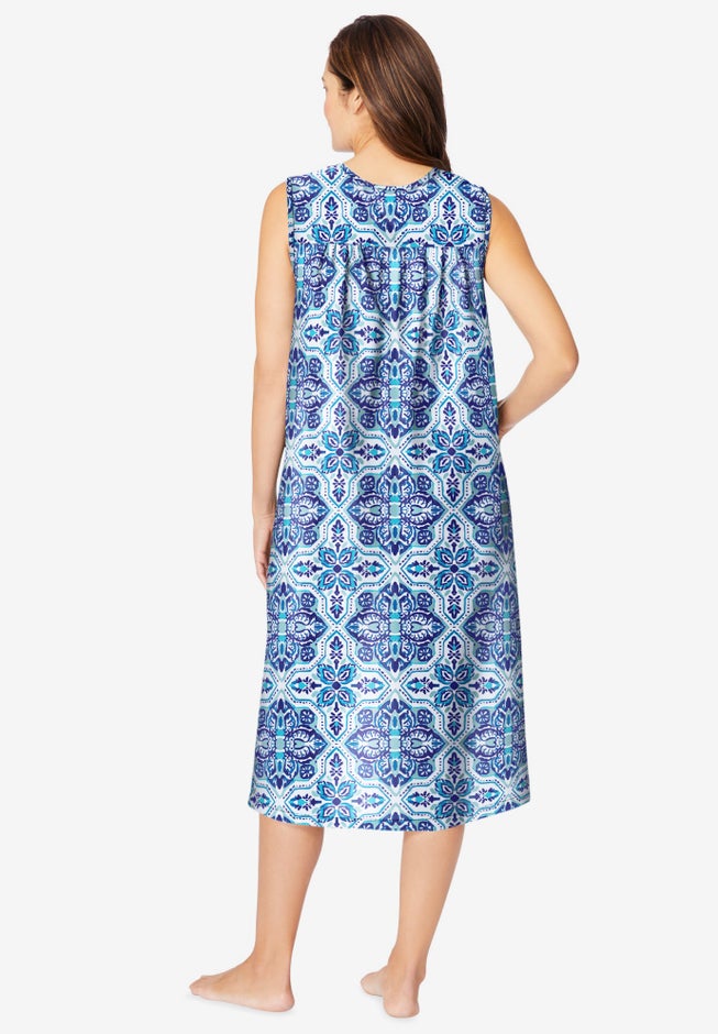 Sleeveless Print Lounger image number 1