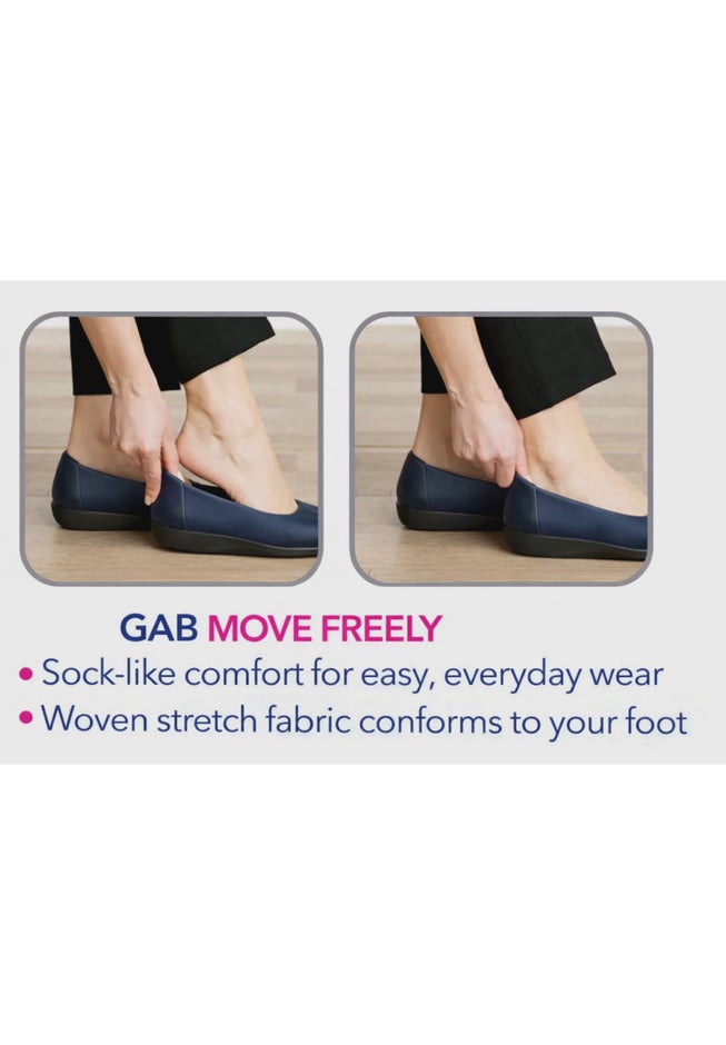 The Gab Faux Leather Slip On Flat image number 8