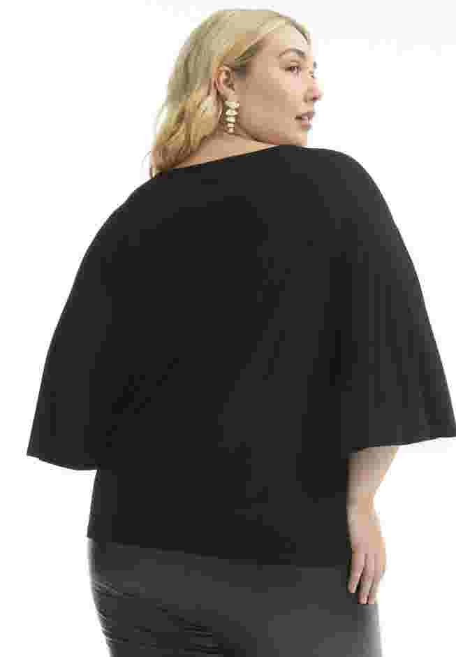 Flared Raglan Sleeve Breton Tee image number 1