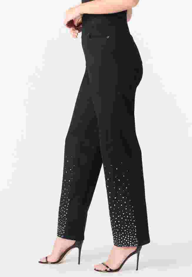 360&deg; Stretch Wide Leg Jean image number 2