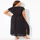 Surplice Maxi Cover Up Dress image number null