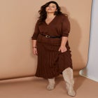 Button-Sleeve Cardigan image number null