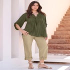 Hand Crinkled Tara Shirt image number null