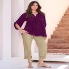 Hand Crinkled Tara Shirt image number null