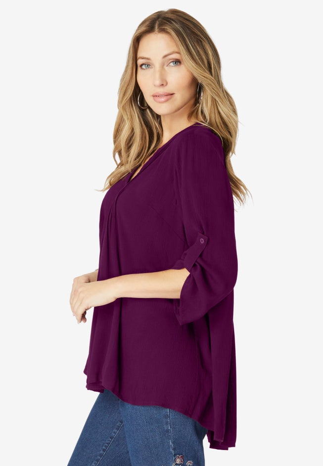 Hand Crinkled Tara Shirt image number 4