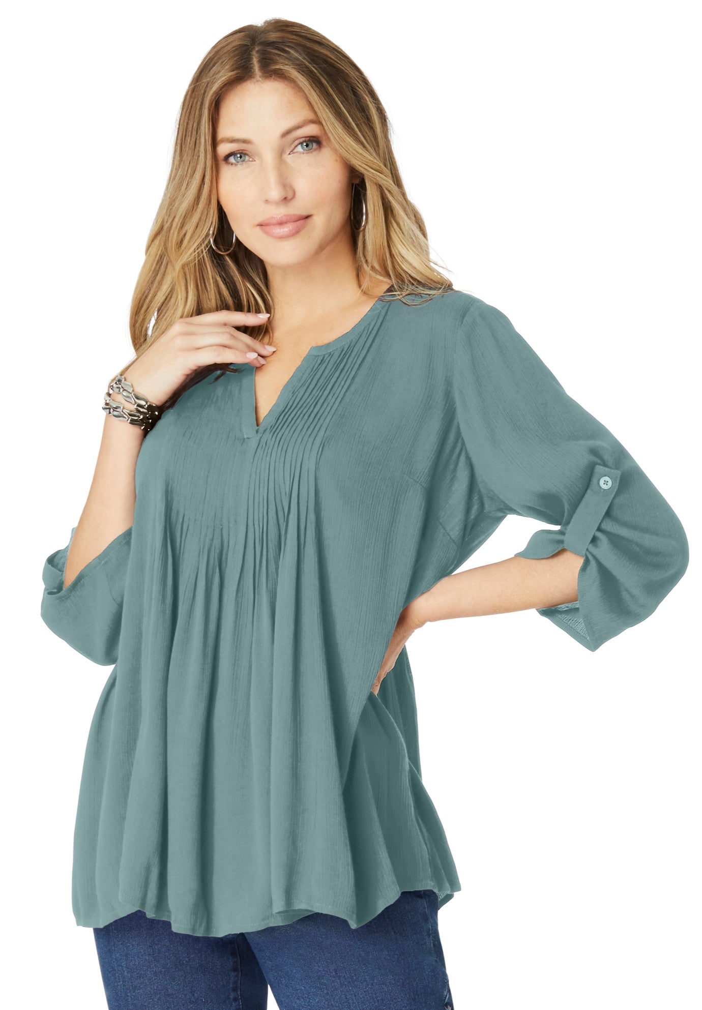 Hand Crinkled Tara Shirt image number 0