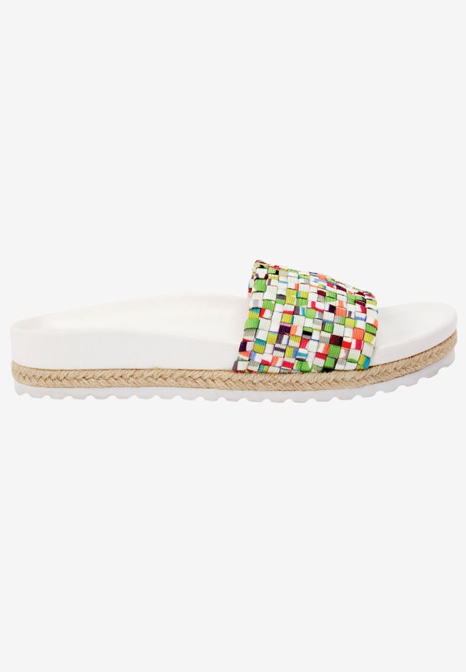 The Evie Footbed Sandal image number null